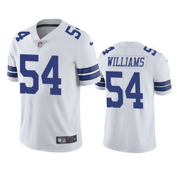 Nike Dallas Cowboys #54 Sam Williams White Vapor Untouchable Authentic Stitched NFL Jersey