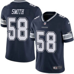 Nike Dallas Cowboys #58 Mazi Smith Navy Vapor Vapor Untouchable Authentic Stitched NFL Jersey