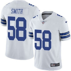 Nike Dallas Cowboys #58 Mazi Smith White Vapor Vapor Untouchable Authentic Stitched NFL Jersey