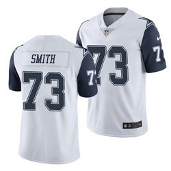 Nike Dallas Cowboys #73 Tyler Smith White Rush Authentic Stitched NFL Jersey