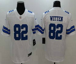 Nike Dallas Cowboys #82 Jason Witten White Vapor Untouchable Limited Authentic Stitched NFL Jersey