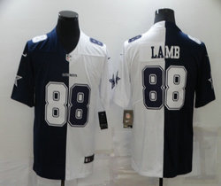 Nike Dallas Cowboys #88 CeeDee Lamb Blue and White Authentic Stitched NFL Jersey