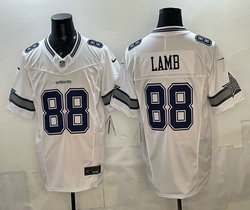 Nike Dallas Cowboys #88 CeeDee Lamb White 6(VI) Stitched Football Jersey
