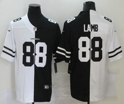 Nike Dallas Cowboys #88 CeeDee Lamb White and Black Authentic Stitched NFL Jersey