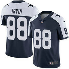 Nike Dallas Cowboys #88 Michael Irvin Navy Blue Thanksgiving Vapor Untouchable Authentic Stitched NFL jersey