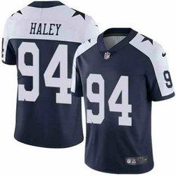 Nike Dallas Cowboys #94 Charles Harley Navy Blue Thanksgiven Authentic stitched NFL jersey