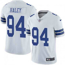 Nike Dallas Cowboys #94 Charles Harley White Vapor Untouchable Authentic stitched NFL jersey
