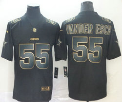 Nike Dallas cowboys #55 Leighton Vander Esch Black Gold Vapor Untouchable Authentic Stitched NFL jersey