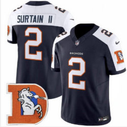 Nike Denver Broncos #2 Pat Surtain II Thanksgiving F.U.S.E. NFL Jersey