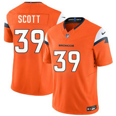Nike Denver Broncos #39 Miles Scott Orange 2026 Draft Stitched Football Jersey