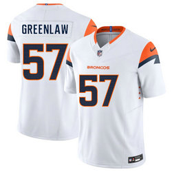 Nike Denver Broncos #57 Dre Greenlaw White Vapor Untouchable Authentic Stitched NFL Jersey