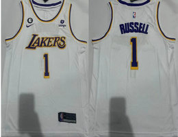 Nike Denver Nuggets #1 Michael Porter Jr. White 6 Patch With Advertising Authentic Stitched NBA Jersey
