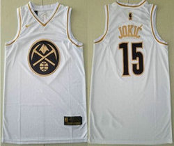 nuggets white gold jersey