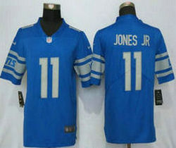 Nike Detroit Lions #11 Marvin Jones Jr Blue Vapor Untouchable Limited Authentic Stitched NFL Jersey