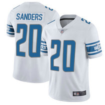 Nike Detroit Lions #20 Barry Sanders White Vapor Untouchable Limited Authentic Stitched NFL Jersey