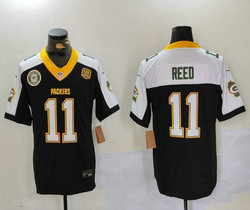 Nike Green Bay Packers #11 Jayden Reed Green Thanksgiving 3(III) team and 13 Time World Champions  jersey