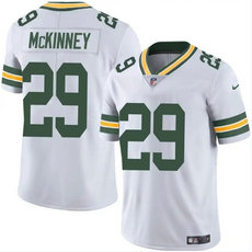 Nike Green Bay Packers #29 Xavier McKinney White Vapor Stitched Football Jersey