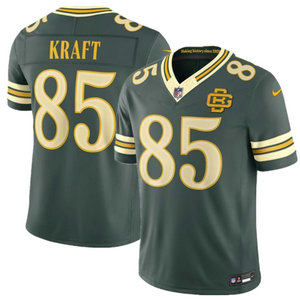 Nike Green Bay Packers #85 Tucker Kraft Dark Green 2026 Rivalries NFL Jersey
