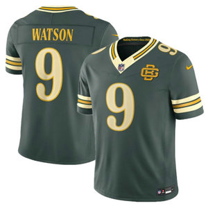 Nike Green Bay Packers #9 Christian Watson Dark Green 2026 Rivalries NFL Jersey