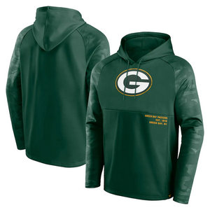 Nike Green Bay Packers Green Pullover Hoodie 2