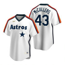 Nike Houston Astros #43 Lance McCullers White Cooperstown Collection Game Authentic Stitched MLB Jersey