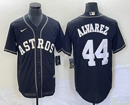 Nike Houston Astros #44 Lance McCullers Black Inverted Legend Game Authentic Stitched MLB Jersey