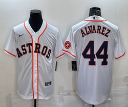 Nike Houston Astros #44 Lance McCullers White with logo Authentic Stitched MLB Jersey