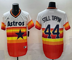Nike Houston Astros #44 Still Tippin Rainbow gold nike Authentic Stitched MLB Jersey