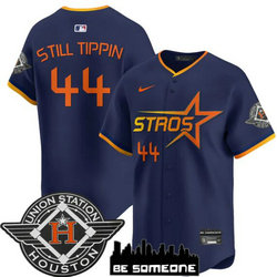 Nike Houston Astros #44 Yordan Alvarez Navy 2025 City Stitched MLB Jersey