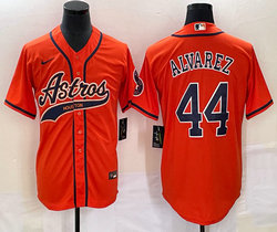 Nike Houston Astros #44 Yordan Alvarez Red Joint Stitched MLB Jersey
