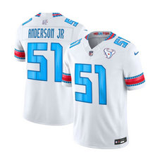 Nike Houston Texans #51 Will Anderson Jr. White 2026 HOUSTON US Rivalries Collection Football Jersey
