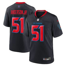 Nike Houston Texans #51 Will Anderson Jr 2024 Navy 2nd Vapor Untouchable Authentic stitched NFL jersey