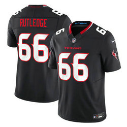 Nike Houston Texans #66 Keylan Rutledge Navy 2nd Authentic Stitched NFL Jersey