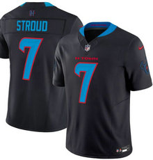 Nike Houston Texans #7 C.J. Stroud Black Authentic stitched NFL jersey
