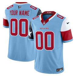 Nike Houston Texans Active Player Custom Blue Vapor Untouchable Authentic Stitched NFL Jersey