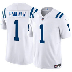 Nike Indianapolis Colts #1 Sauce Gardner White Stitched Football Jersey