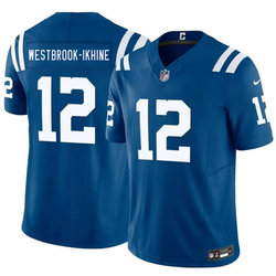 Nike Indianapolis Colts #12 Nick Westbrook-Ikhine Blue Authentic Stitched NFL Jersey