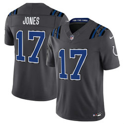 Nike Indianapolis Colts #17 Daniel Jones Dark Gray 2026 Rivalries Stitched Football Jersey