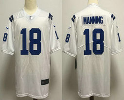 Nike Indianapolis Colts #18 Peyton Manning Vapor Untouchable Authentic Stitched NFL Jersey