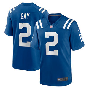 Nike Indianapolis Colts #2 Matt Gay Blue Vapor Untouchable Authentic Stitched NFL Jerseys