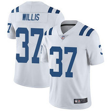 Nike Indianapolis Colts #37 Khari Willis White Vapor Untouchable Authentic Stitched NFL Jersey