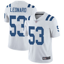 Nike Indianapolis Colts #53 Darius Leonard White Vapor Untouchable Authentic Stitched NFL Jersey