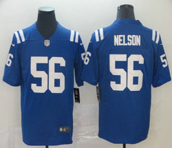 Nike Indianapolis Colts #56 Quenton Nelson Royal Blue Vapor Untouchable Authentic Stitched NFL Jersey