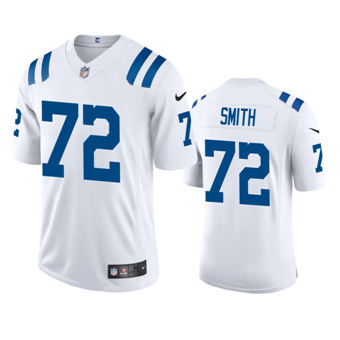 Nike Indianapolis Colts #72 Braden Smith White Vapor Untouchable Authentic Stitched NFL Jersey
