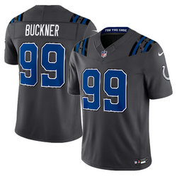 Nike Indianapolis Colts #99 DeForest Buckner Dark Gray 2026 Rivalries Stitched Football Jersey