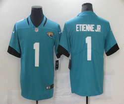 Nike Jacksonville Jaguars #1 Travis Etienne Jr Green Vapor Untouchable Jersey