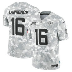 Nike Jacksonville Jaguars #16 Trevor Lawrence 2024 Salute to Service Authentic Stitched NFL Jersey