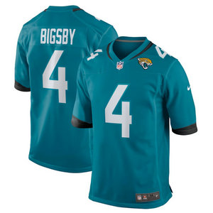 Nike Jacksonville Jaguars #4 Tank Bigsby Blue Vapor Untouchable Authentic Stitched NFL Jersey