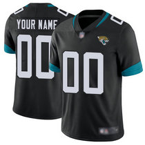 Nike Jacksonville Jaguars Customized Black Limited Vapor Untouchable Authentic Stitched NFL Jerseys
