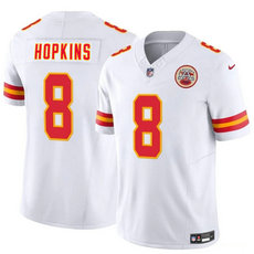 Nike Kansas City Chiefs #10 DeAndre Hopkins White Vapor Untouchable Authentic stitched NFL jersey